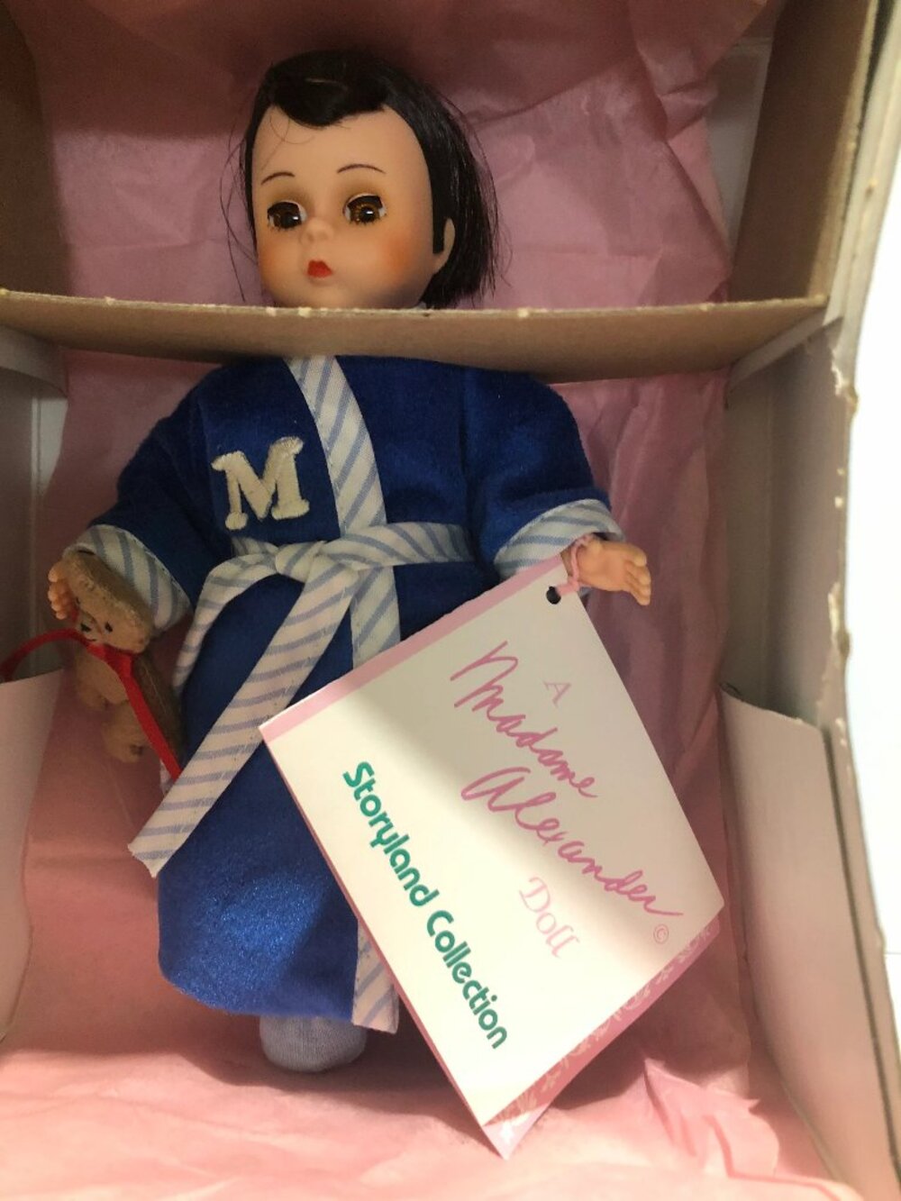 Madame Alexander MICHAEL from Peter Pan - NRFB - Tag, Cards, and Stand Included!